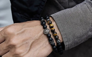 Why a men's stone bracelet is better than a leather one